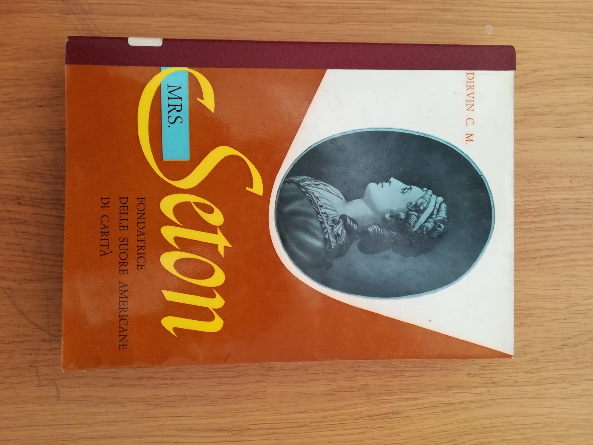 MRS. Seton fondatrice delle suore americane di carità - copertina