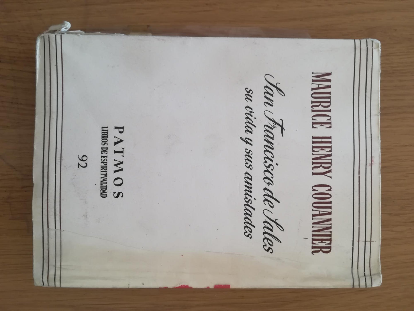 San Francisco de Sales su vida y sus amistades - copertina