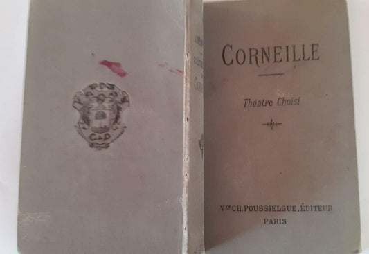 Theatre choisi de Corneille - copertina