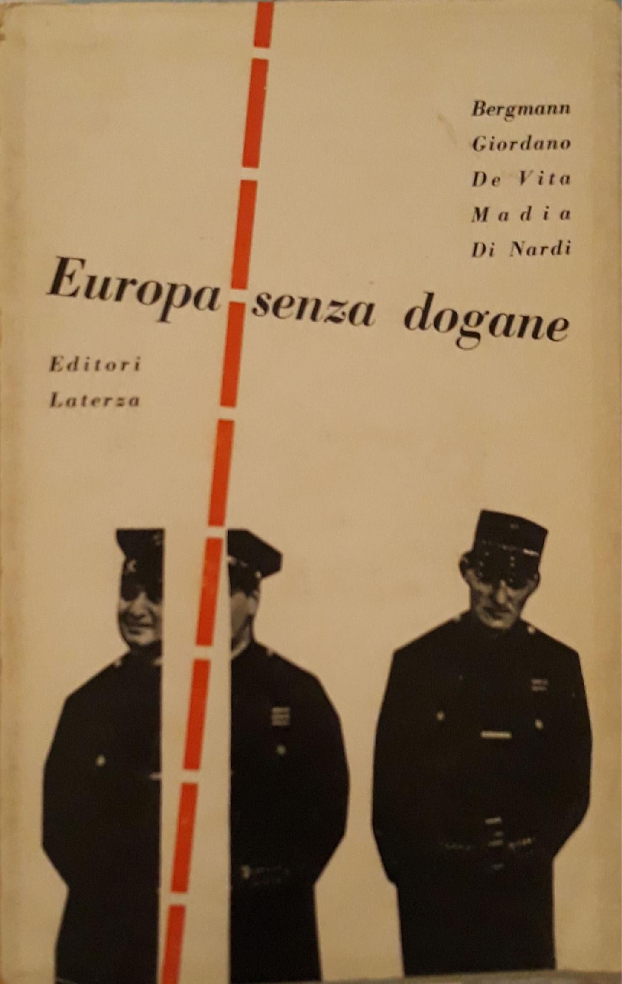 Europa senza dogane - copertina