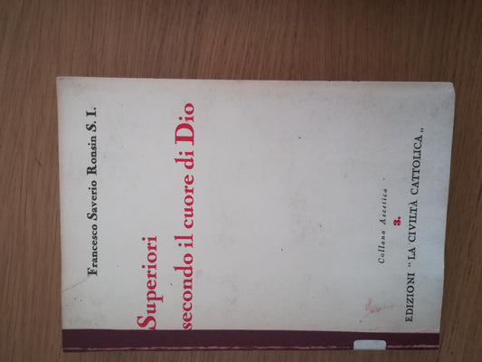 Superiori secondo il cuore di Dio - copertina