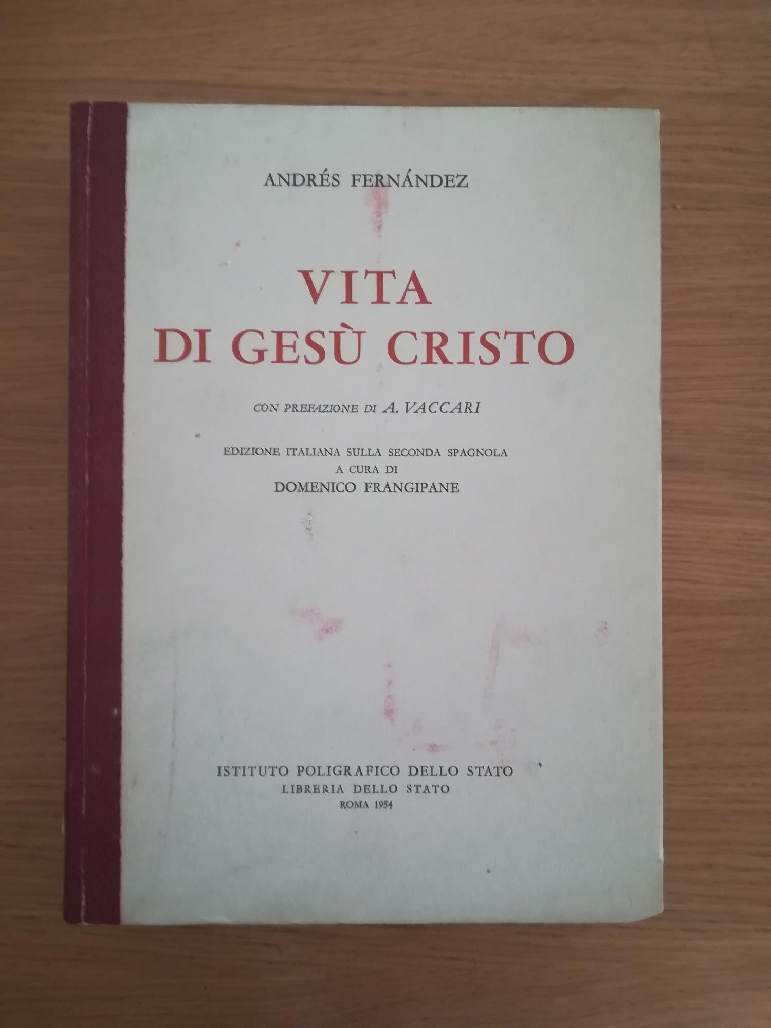 Vita di Gesù Cristo - copertina