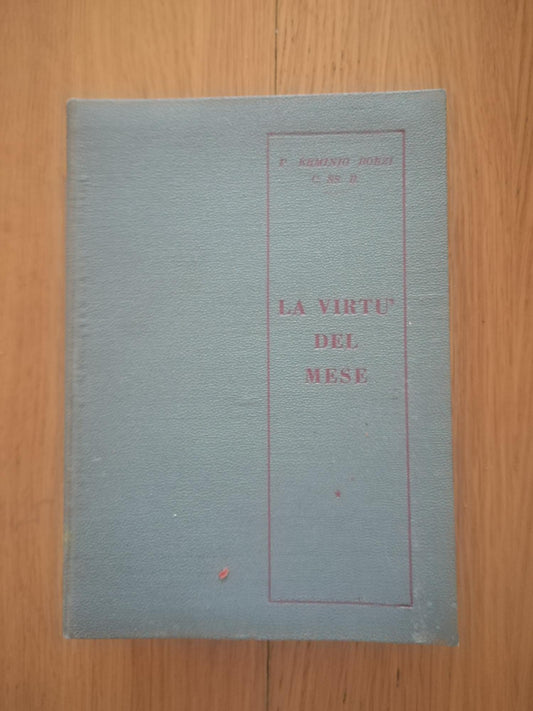 La virtù del mese - copertina