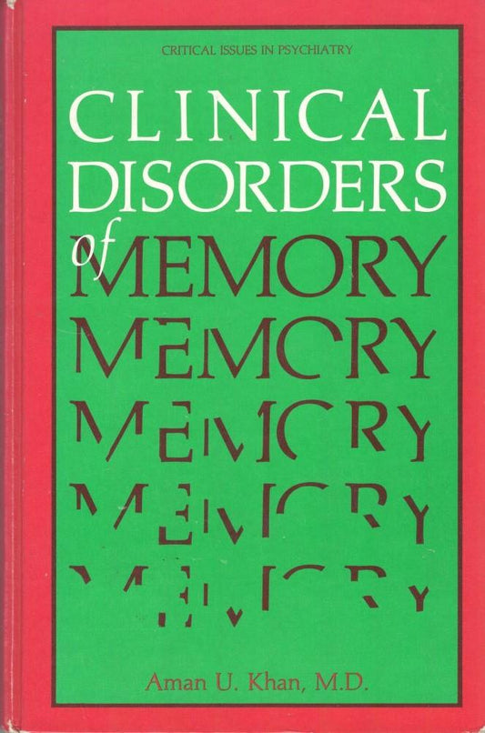 Clinical disorders of memory - copertina