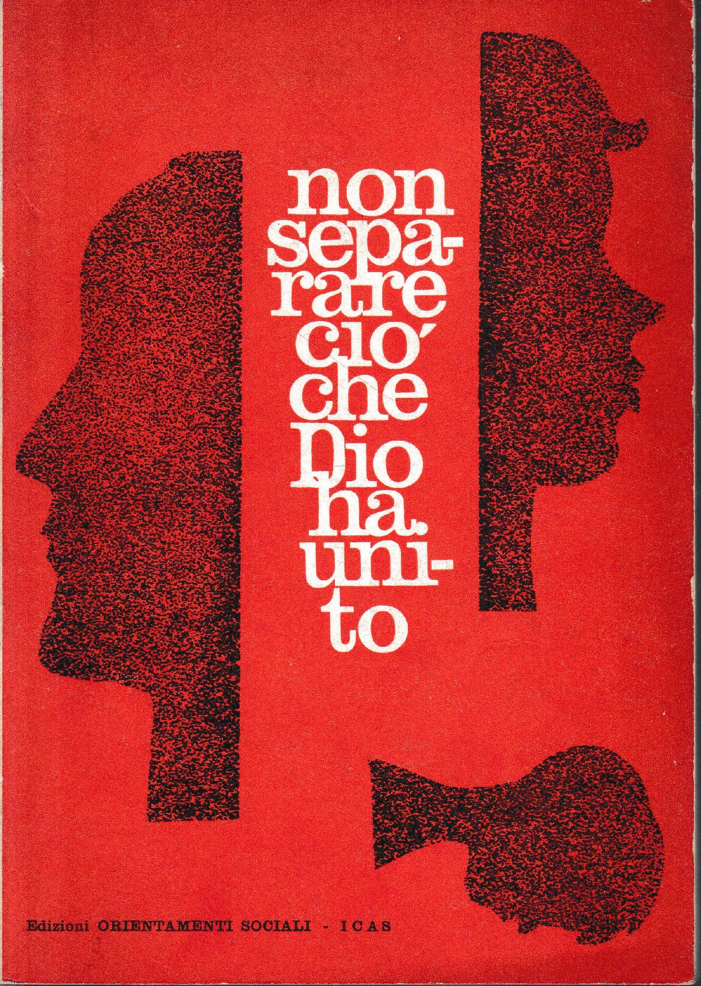 Non separare ciò che Dio ha unito - copertina