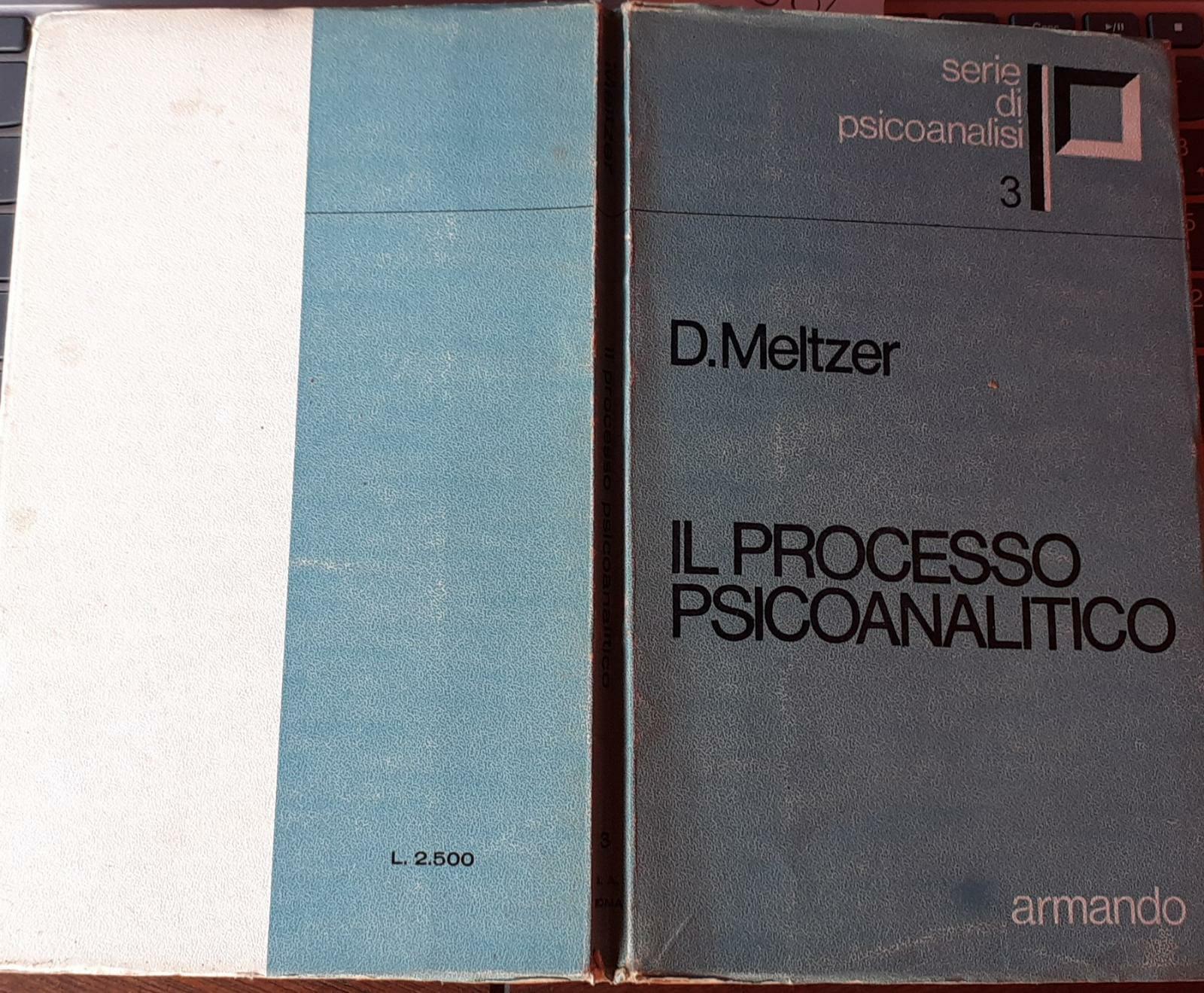 Il processo psicoanalitico - copertina
