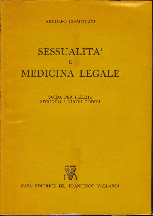 Sessualità e Medicina Legale - copertina