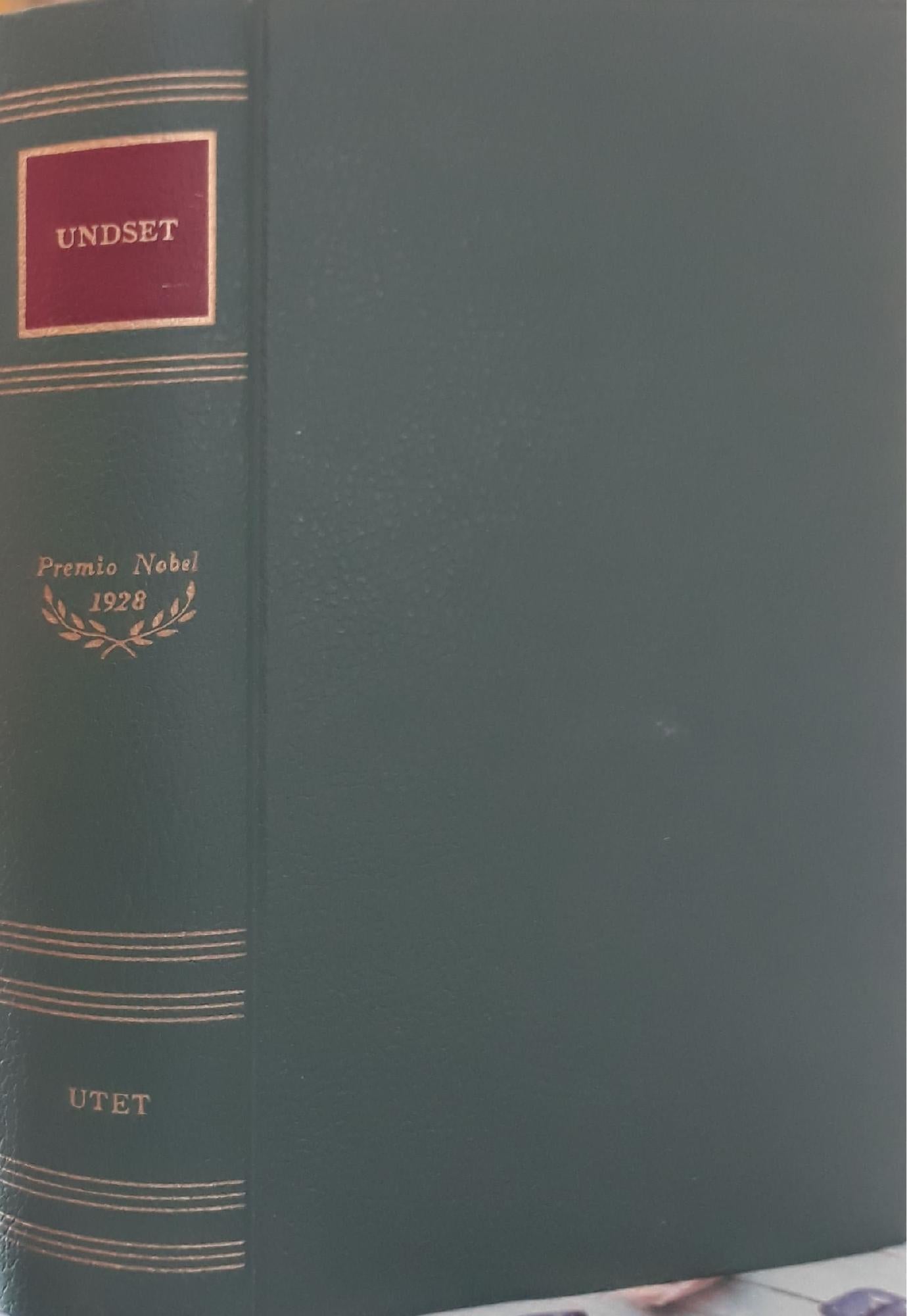 Scrittori del mondo:  i Nobel: Undset - copertina