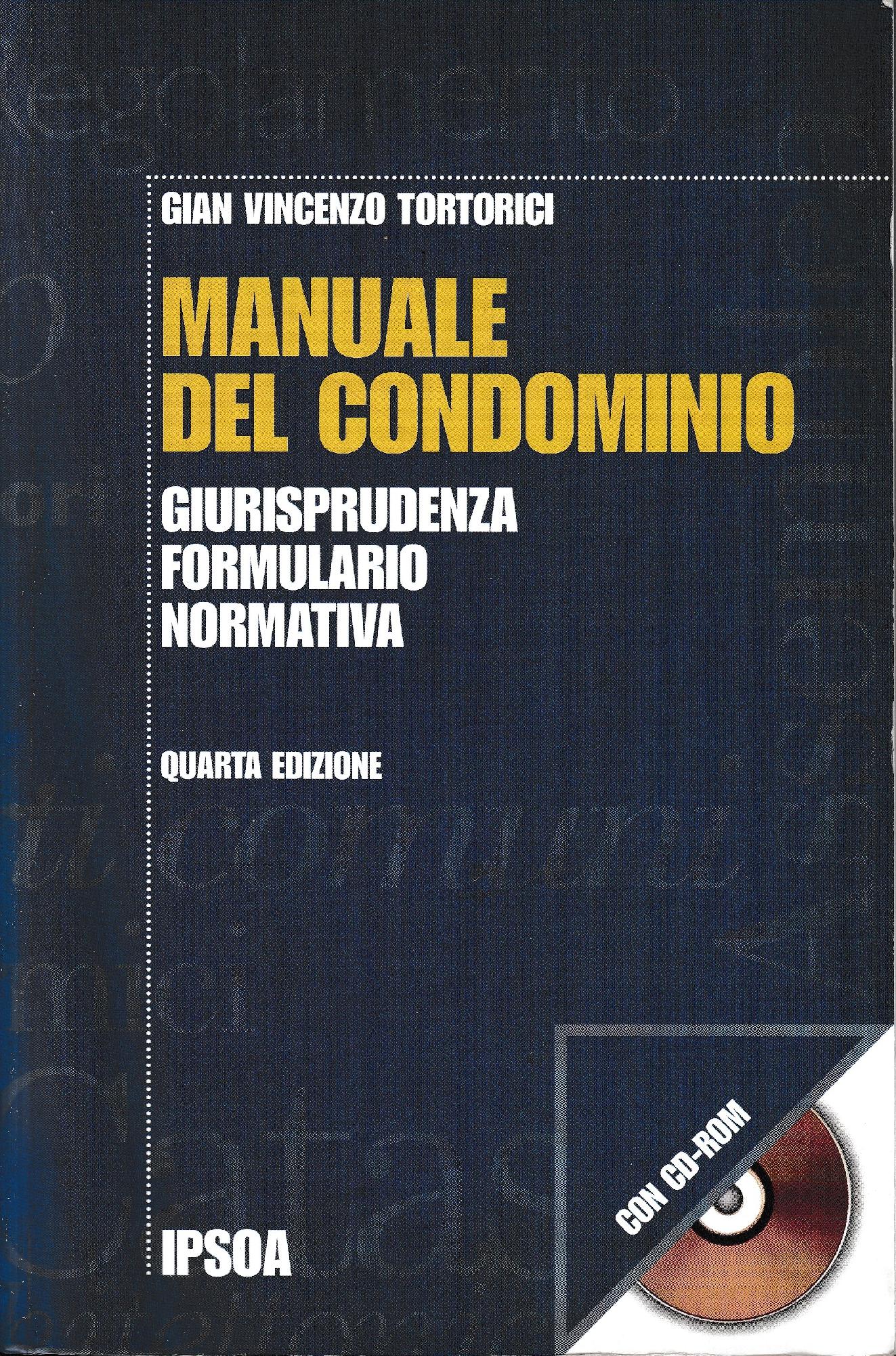 Manuale del condominio. Con CD-ROM - copertina