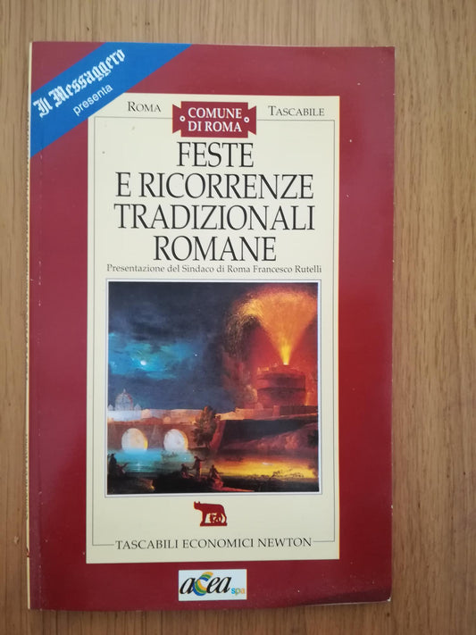 Feste e ricorrenze tradizionali romane - copertina