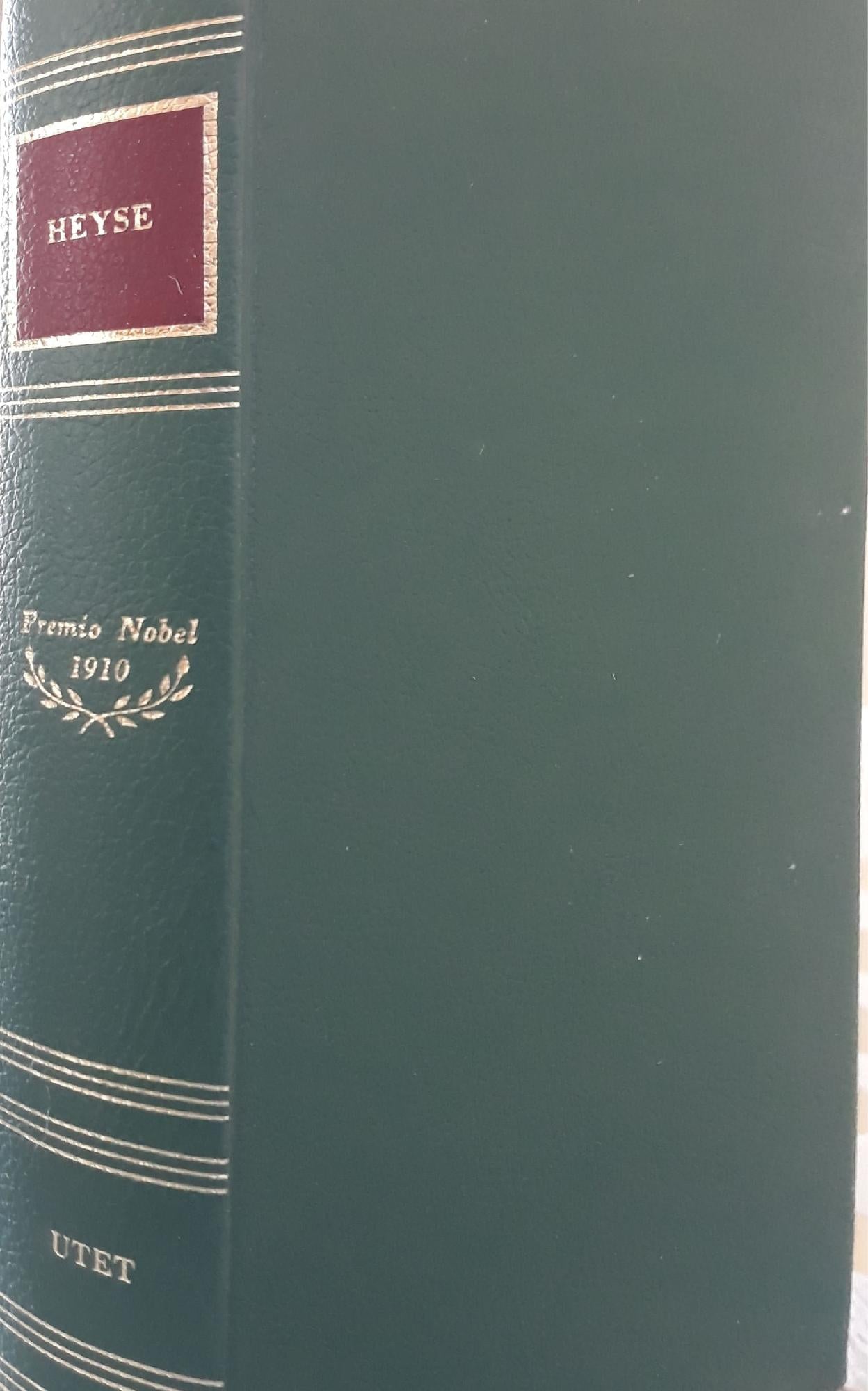 Scrittori del mondo: i Nobel: Heyse - copertina