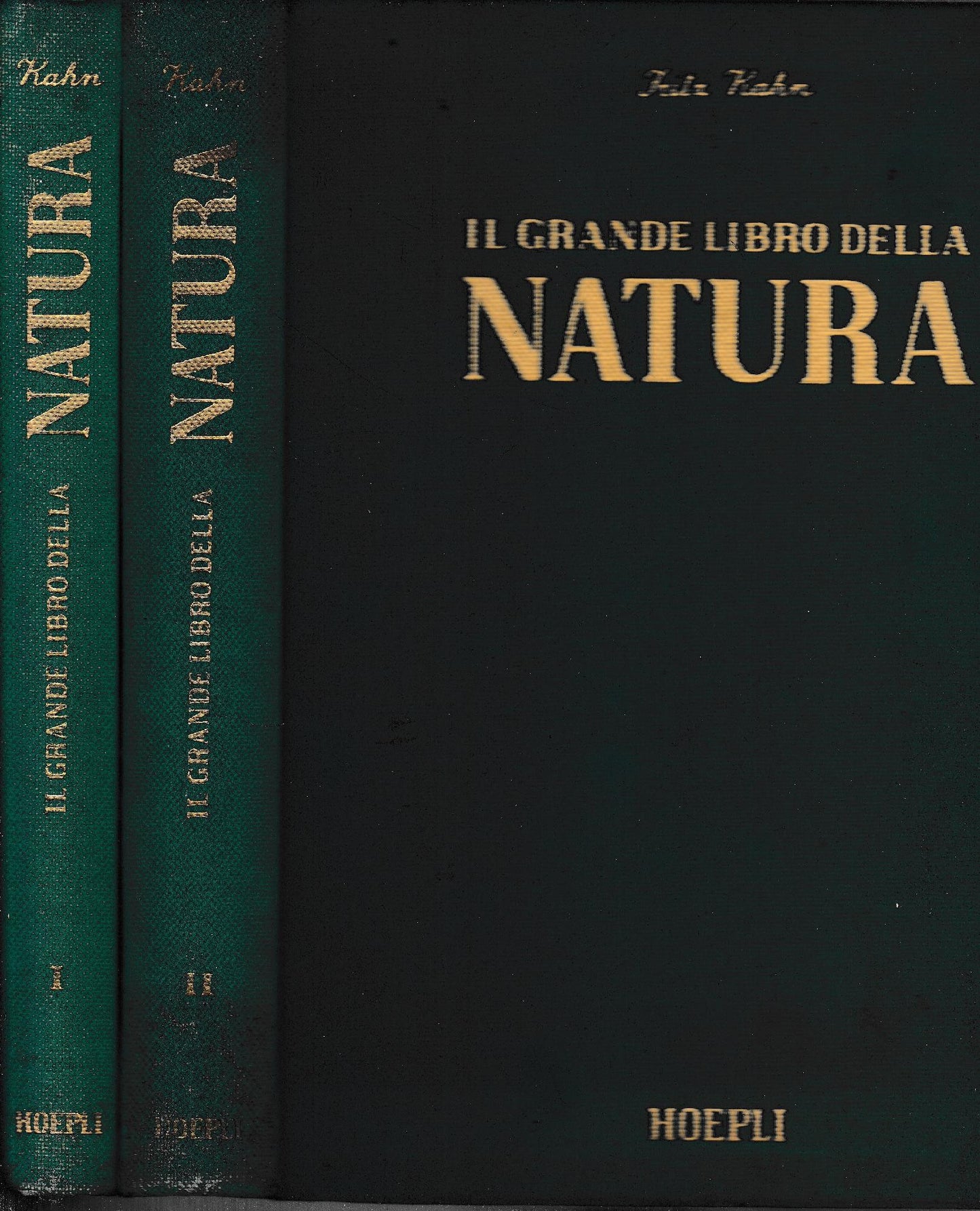 Il grande libro della natura, due volumi - copertina