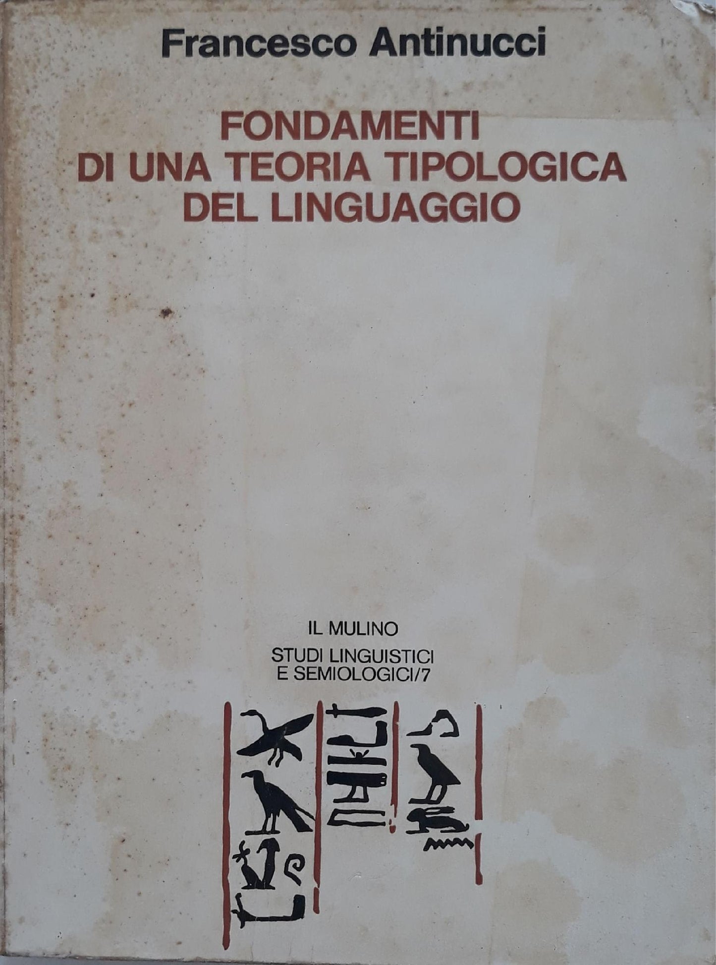 Fondamenti di una teoria tipologica del linguaggio - copertina