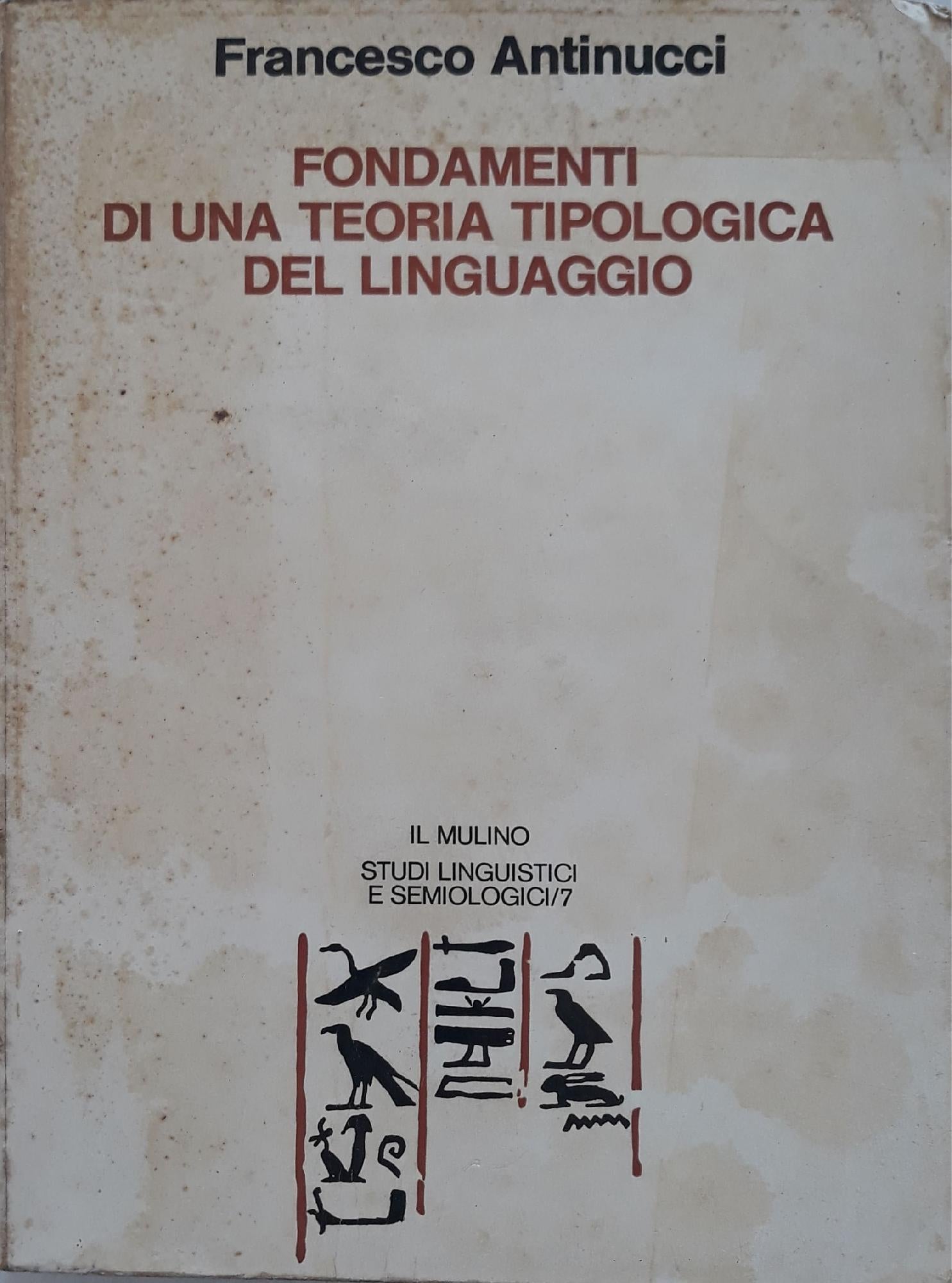 Fondamenti di una teoria tipologica del linguaggio - copertina