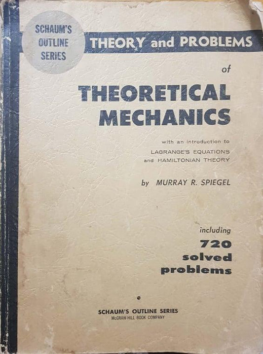 Schaum's Outline of Theory and Problems of Theoretical Mechanics - copertina