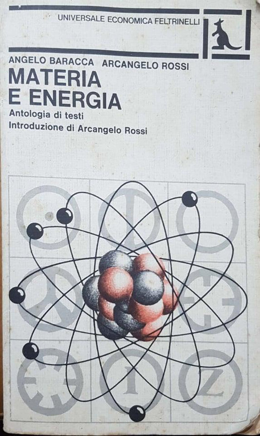 Materia e energia - copertina
