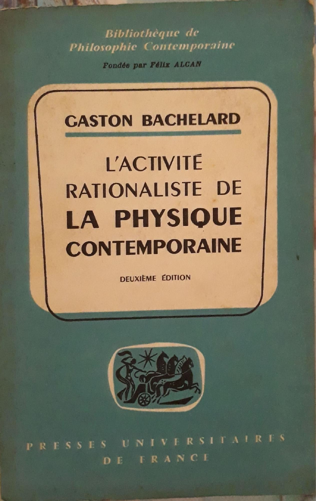L'activité rationaliste de la physique contemporaine - copertina