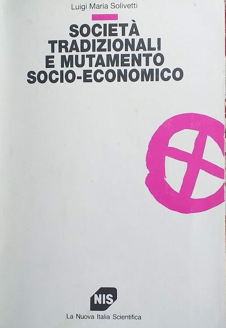 Società tradizionali e mutamento socio-economico - copertina