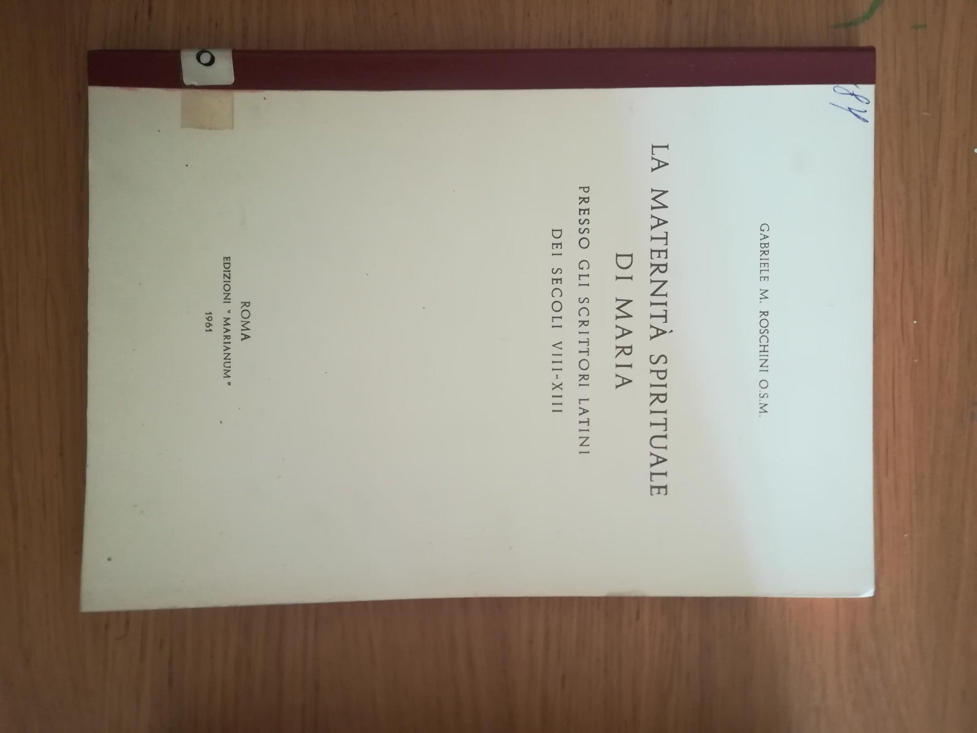 La maternità spirituale di Maria - copertina