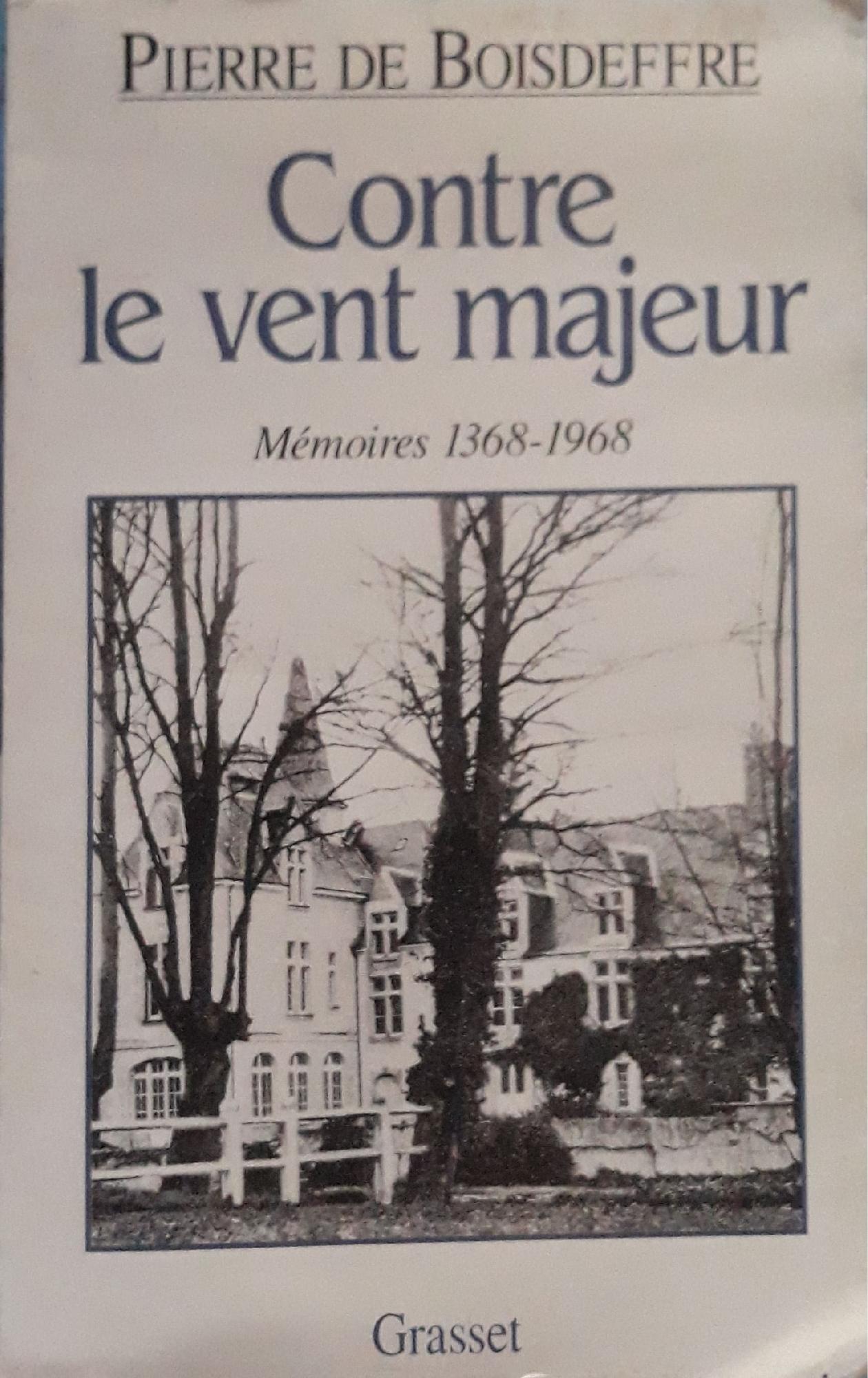 Contre le vent majeur memoir (1368-1968) - copertina