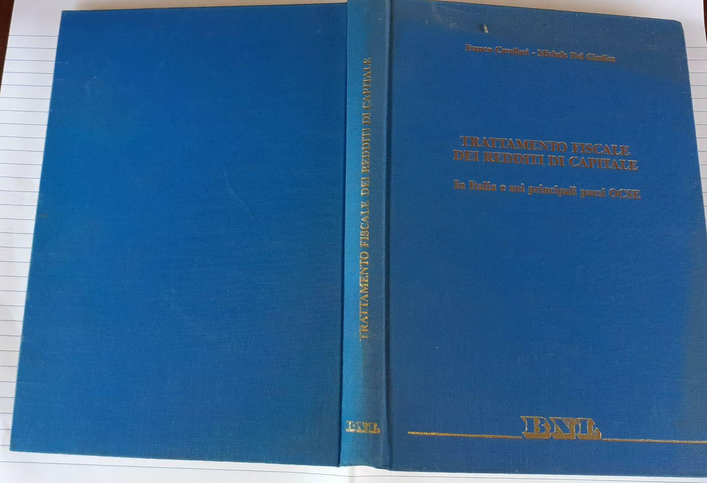 Trattamento fiscale dei redditi di capitale. In Italia e nei principali paesi OCSE - copertina