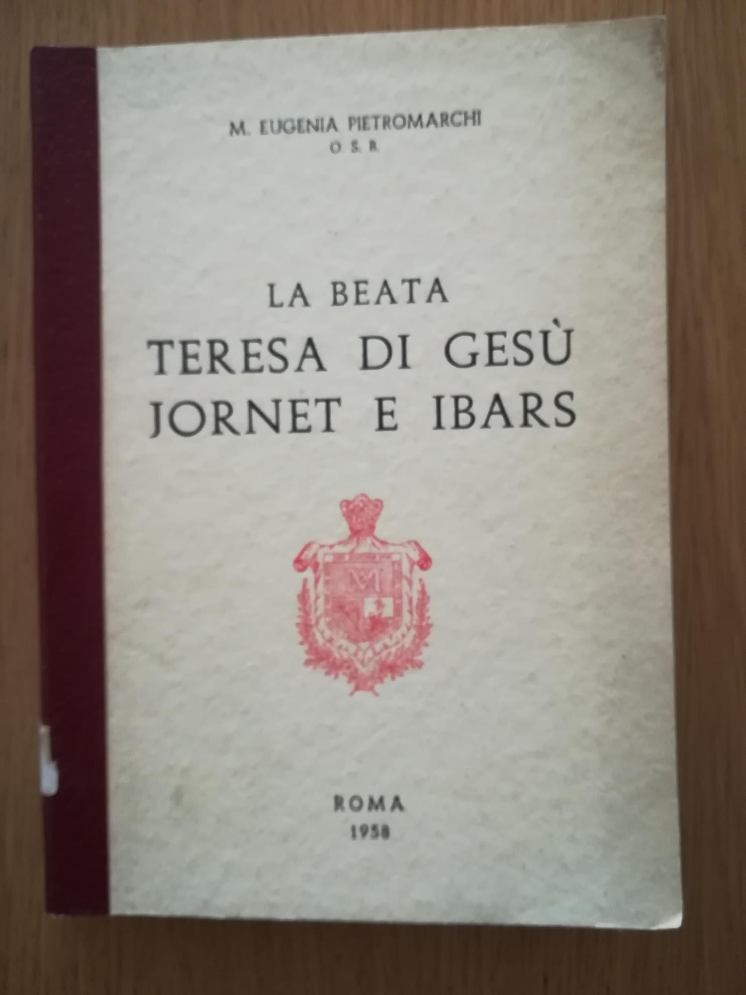 La Beata Teresa di Gesù Jornet e Ibars - copertina