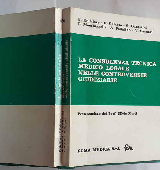 La consulenza tecnica medico legale nelle controversie giudiziarie - copertina