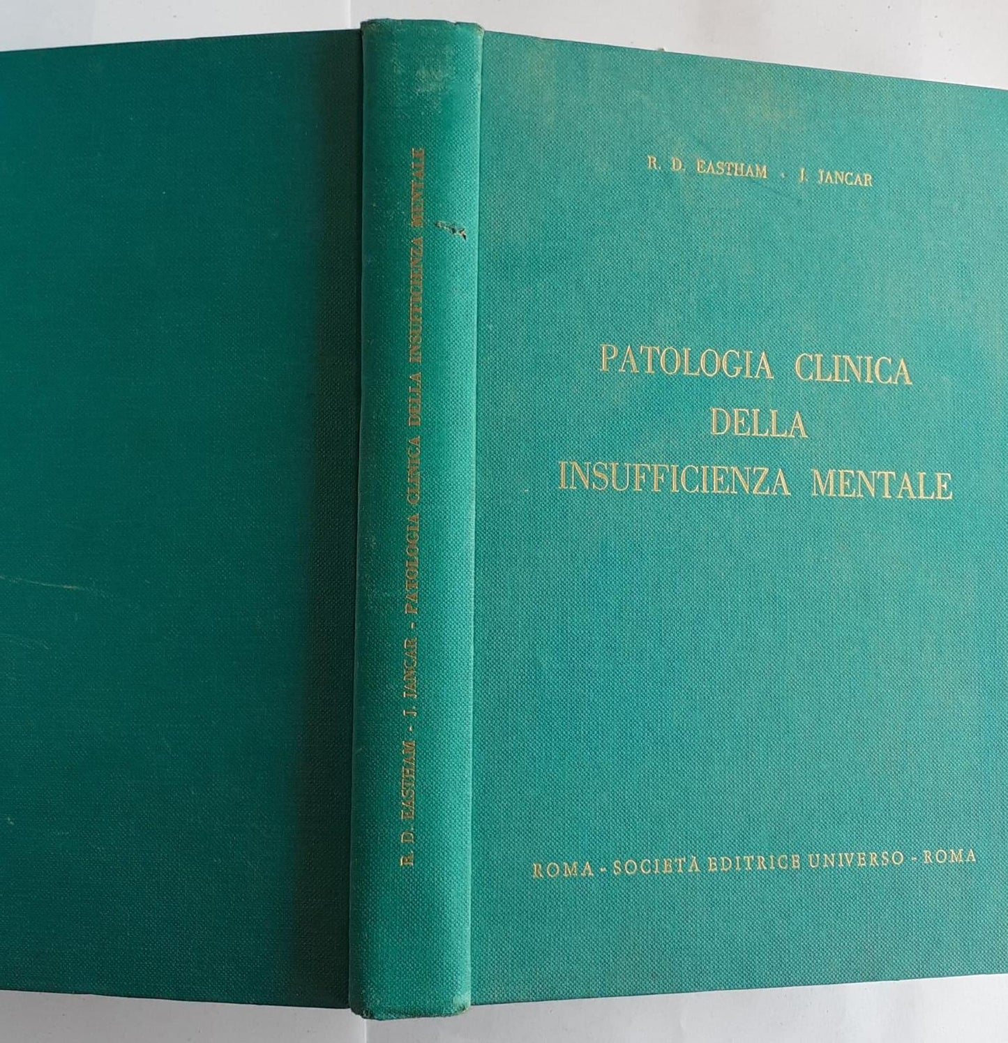 Patologia clinica della insufficenza mentale - copertina