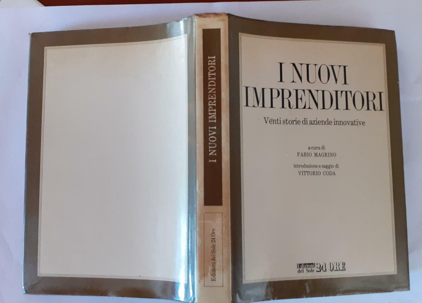 I nuovi imprenditori. Venti storie di aziende innovative - copertina