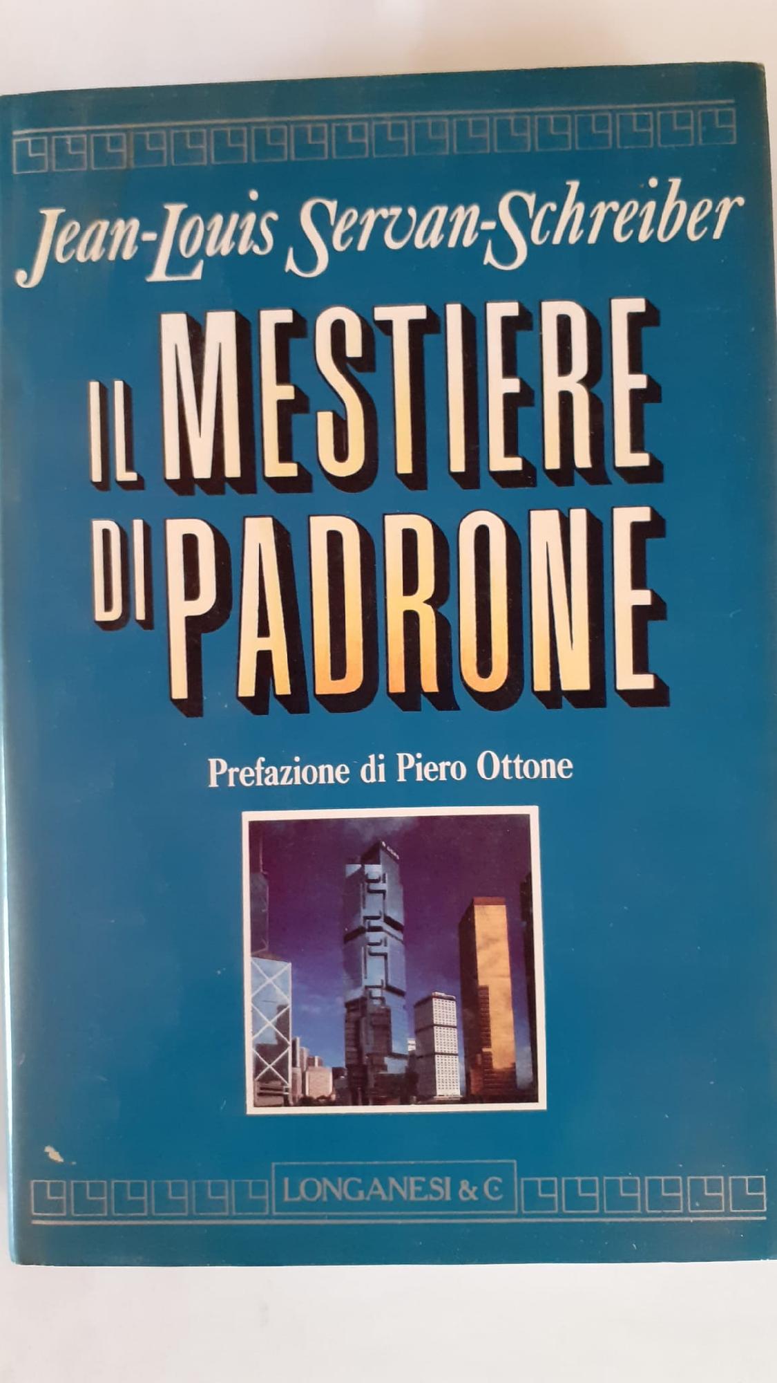 Il mestiere di padrone - copertina