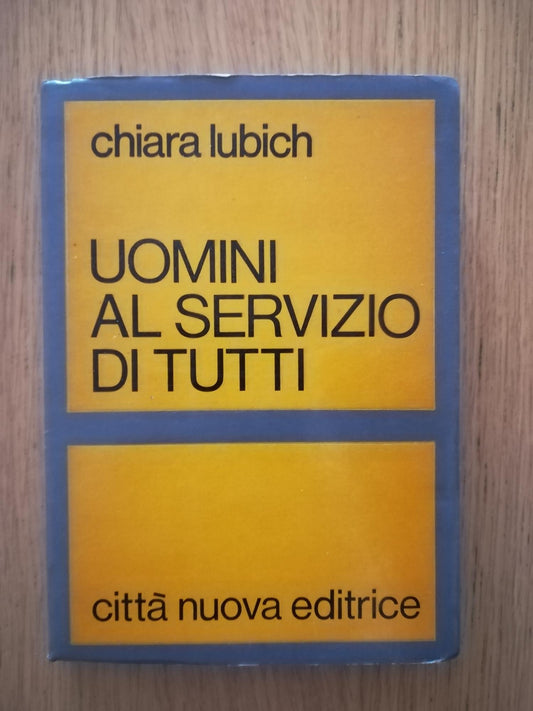 Uomini al servizio di tutti - copertina