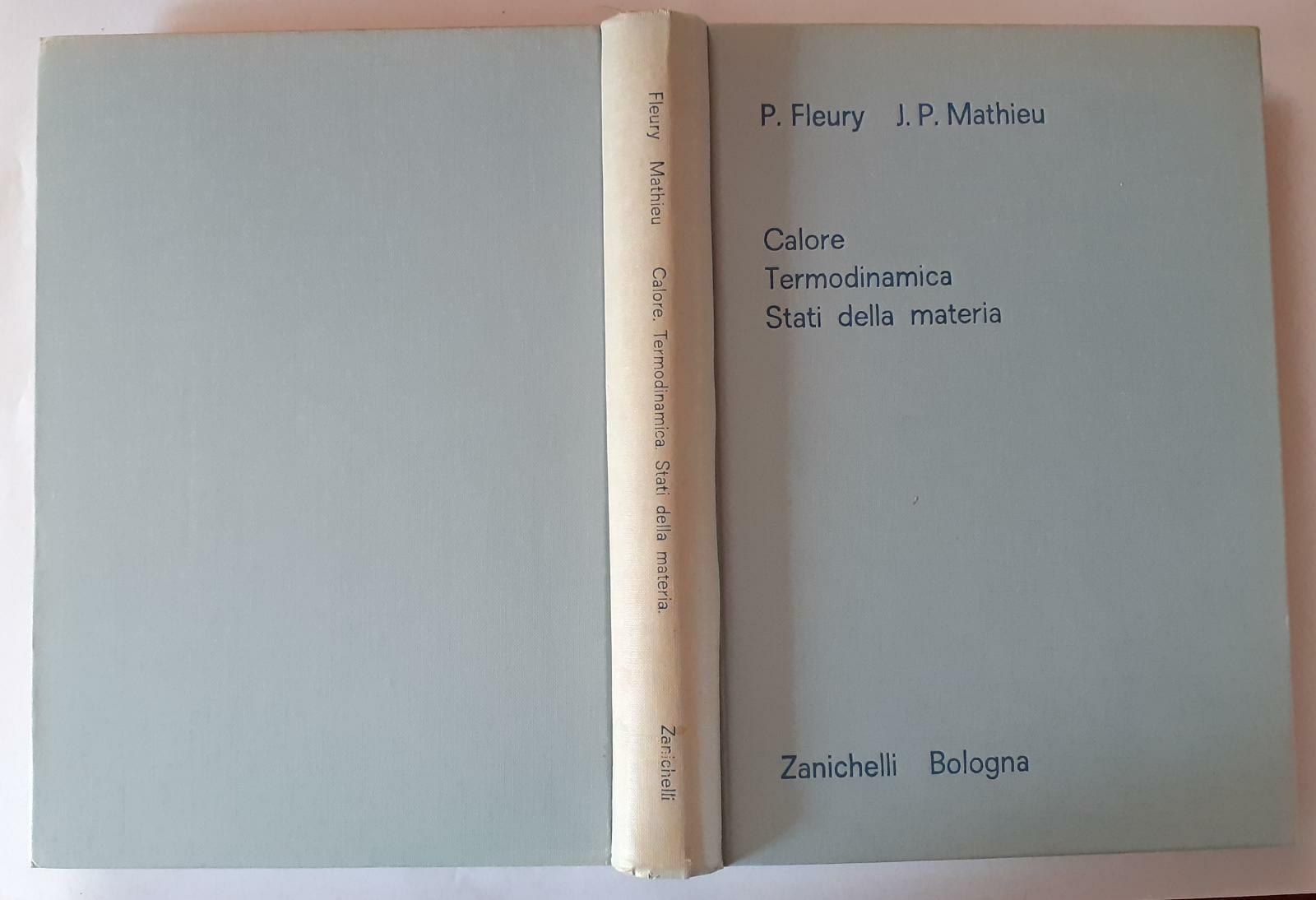 Calore termodinamica stati della materia - copertina