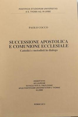 Successione Apostolica e Comunione Ecclesiae. Cattolici e Metodisti in dialogo - copertina
