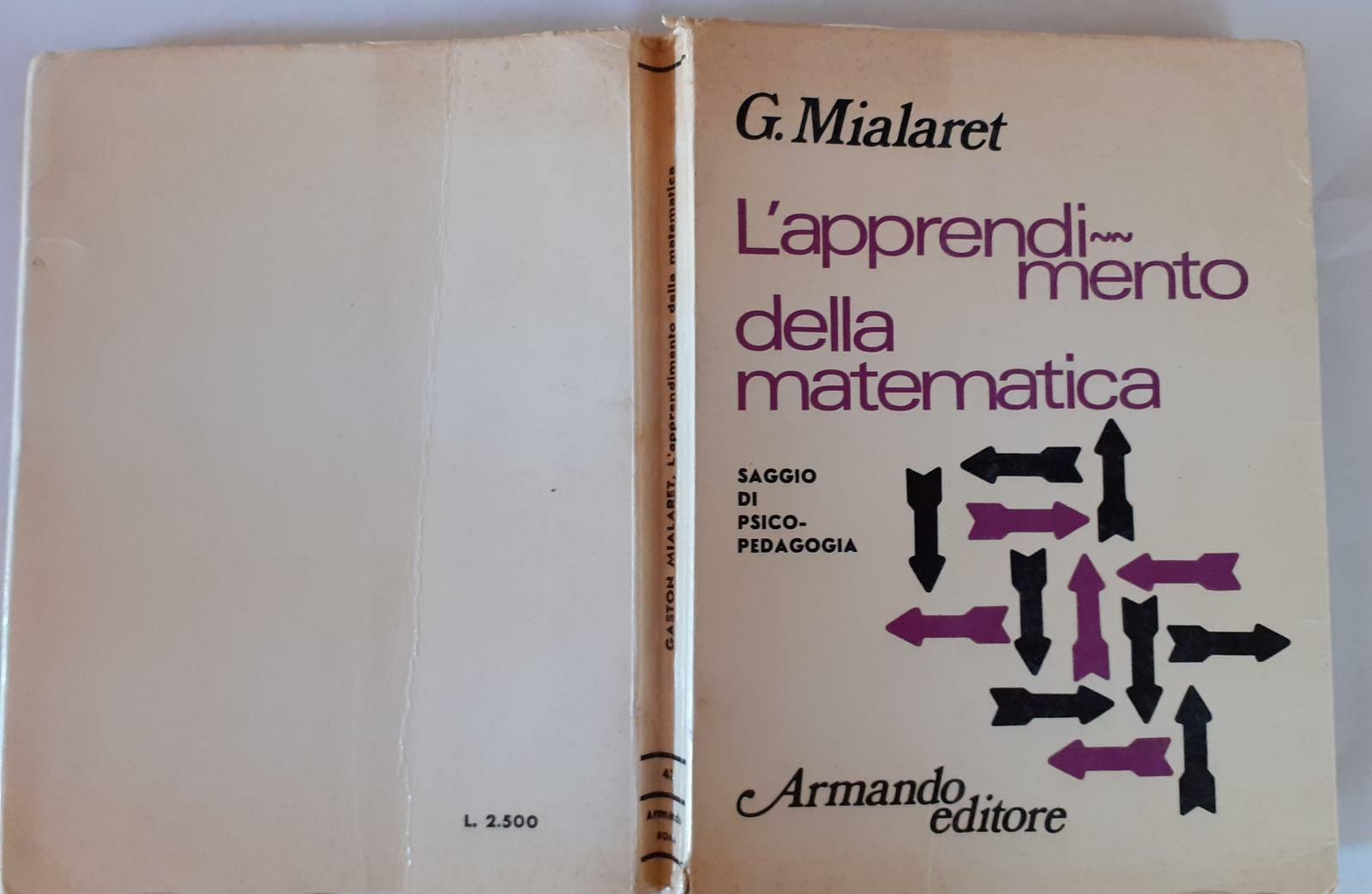 L'apprendimento della matematica. Saggio di psicopedagogia - copertina