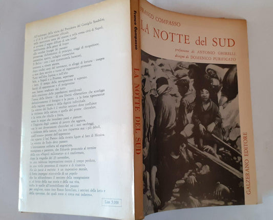 La notte del sud . (Saggio socio-politico sulla poesia del terremoto) - copertina