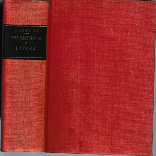 Traumatologia del lavoro - copertina