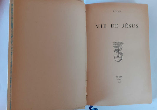 Vie de Jésus - copertina