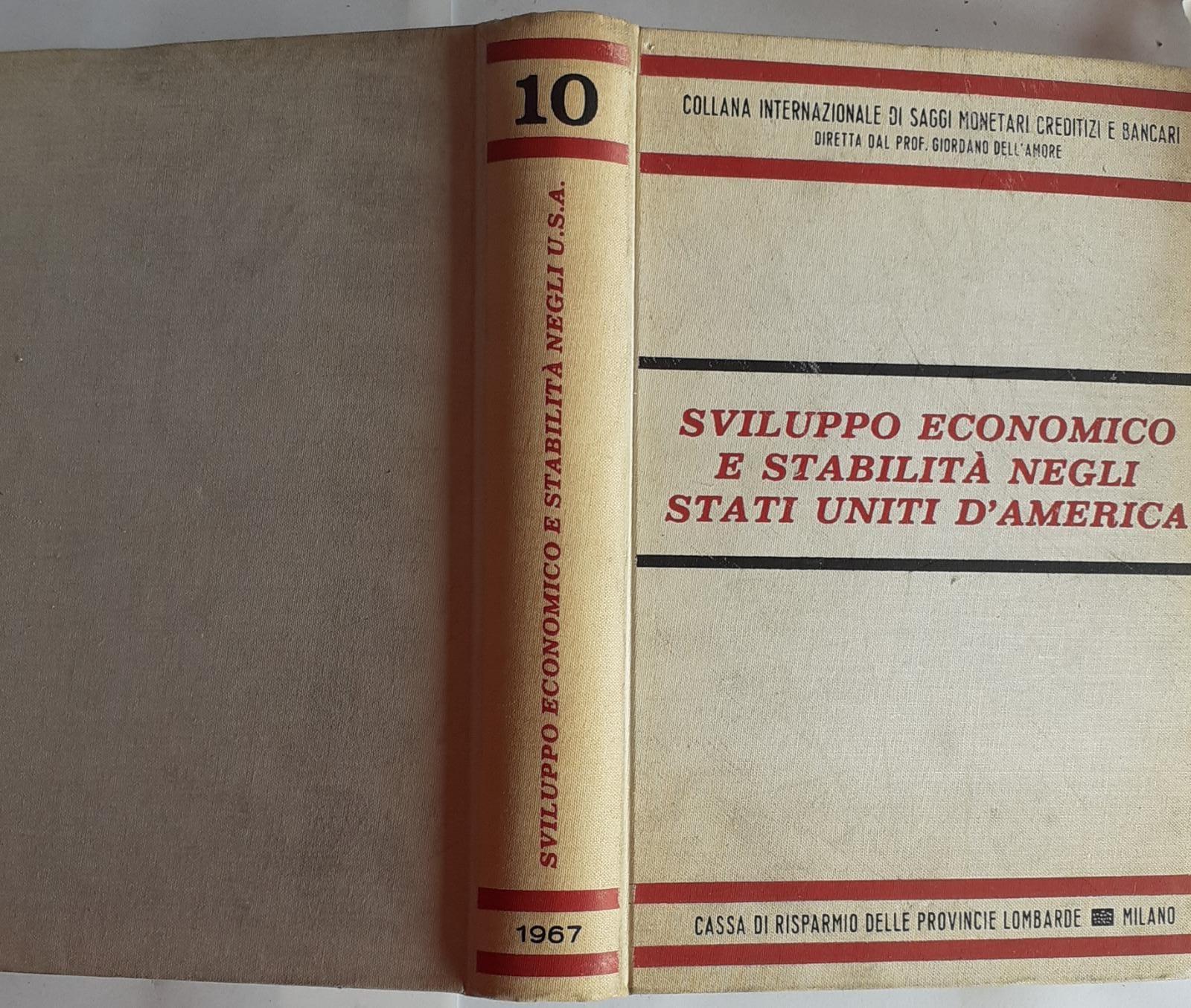 Sviluppo economico e stabilita' negli Stati Uniti d'America - copertina