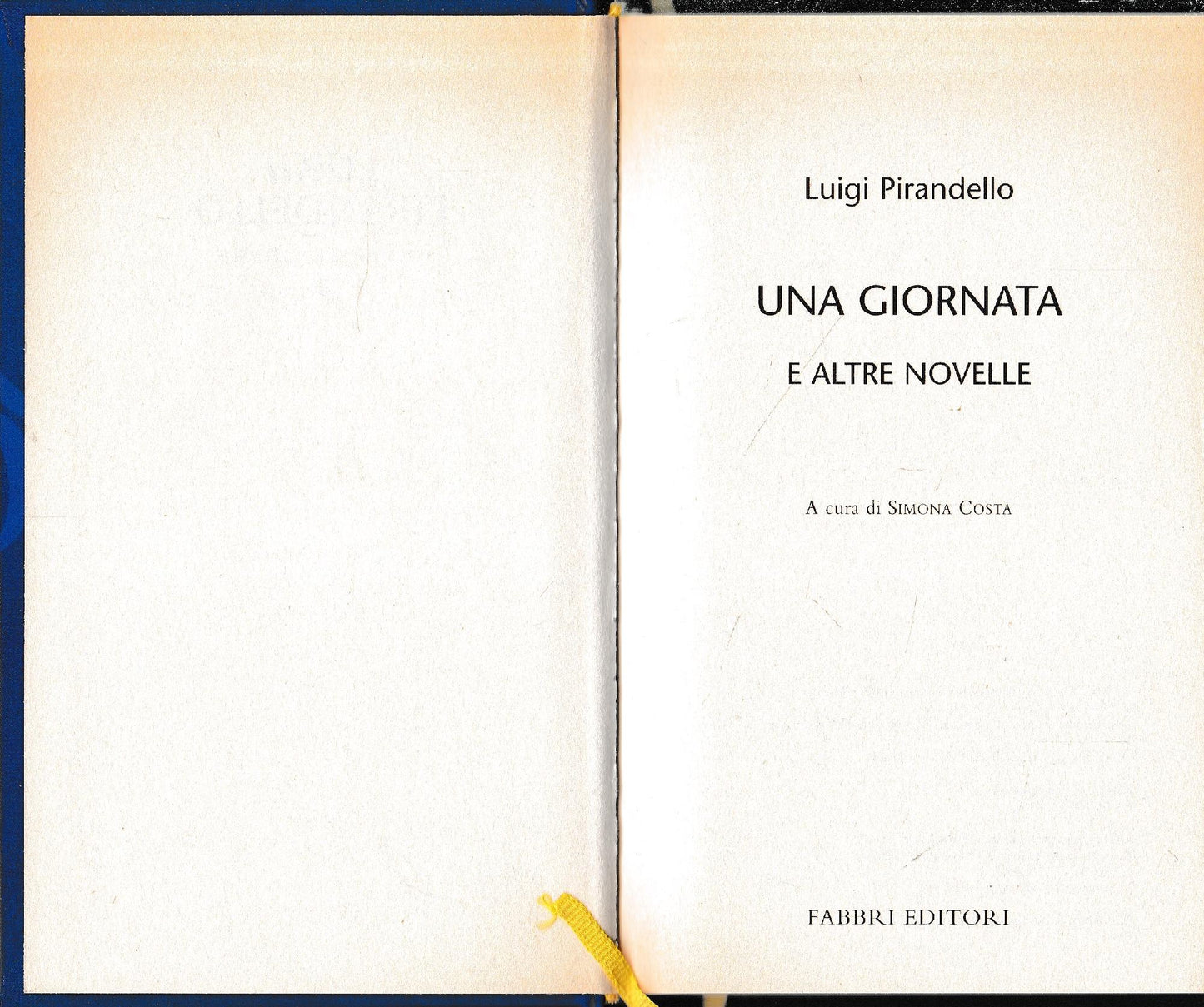 Luigi Pirandello Tutte le opere. Una giornata e altre novelle - copertina