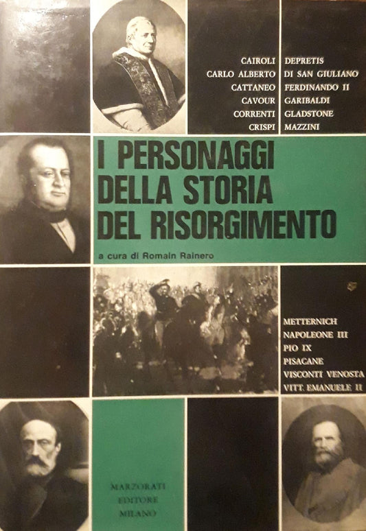 I personaggi della storia del Risorgimento - copertina