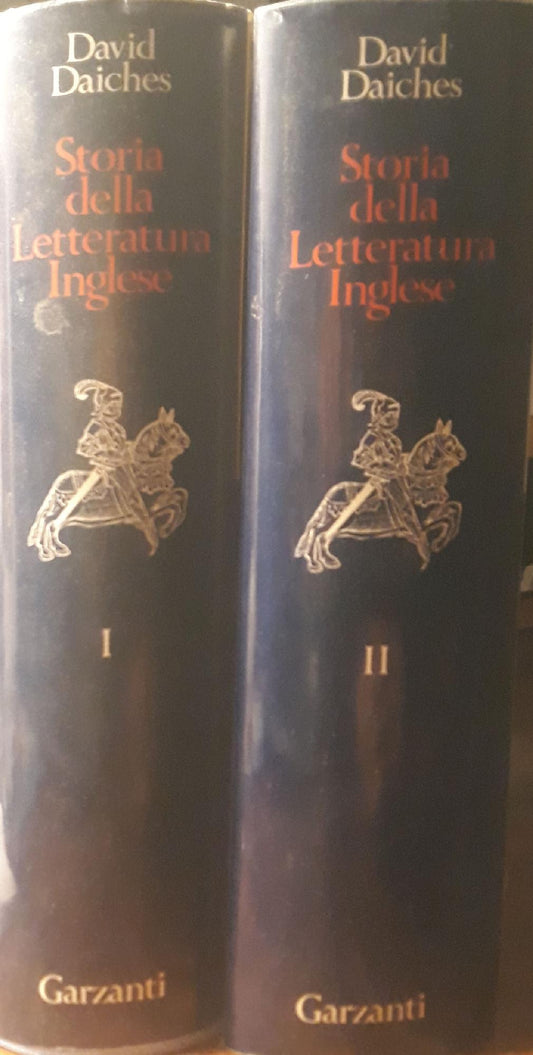 Storia della letteratura inglese: (Vol. I p. 818; Vol. II p. 945) - copertina
