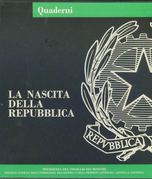 La nascita della Repubblica - copertina