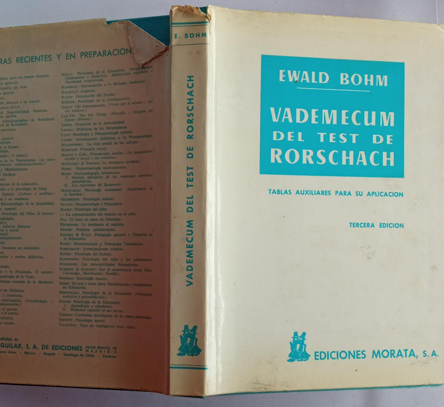 Vademecum del test de Rorchach - copertina