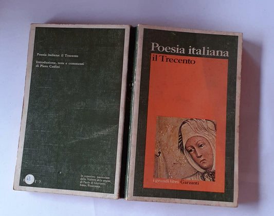 Poesia italiana del Trecento - copertina