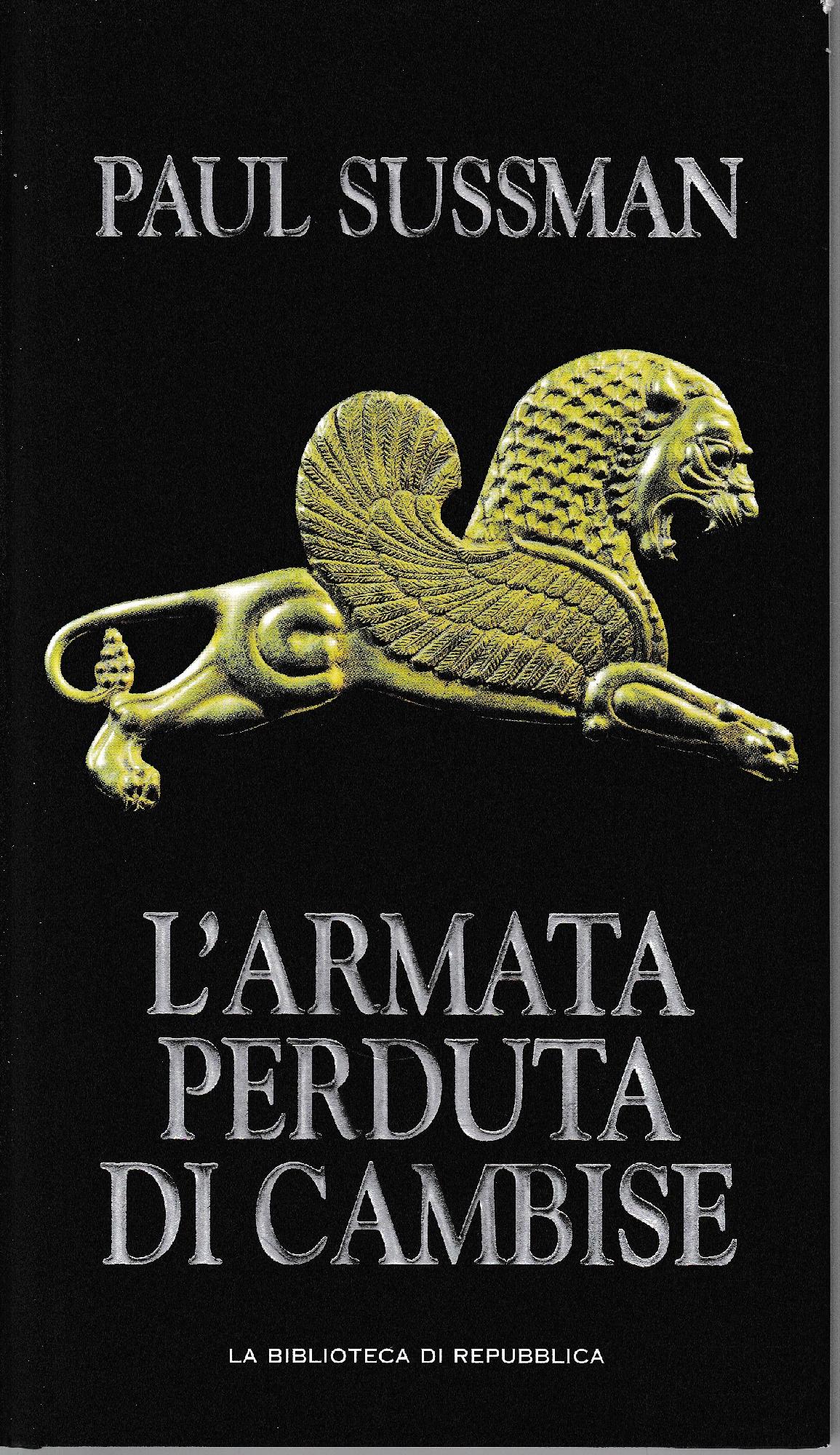L'armata perduta di Cambise - copertina