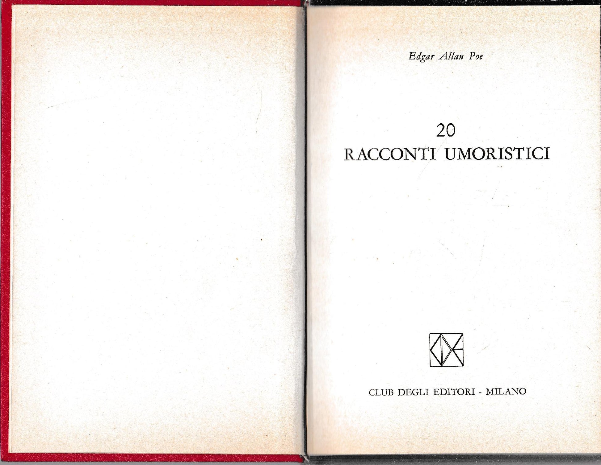 20 racconti umoristici - copertina