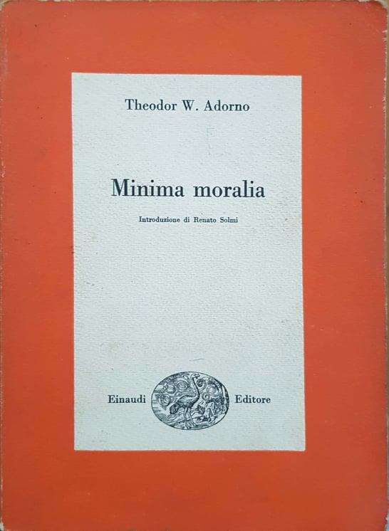 Minima moralità - copertina