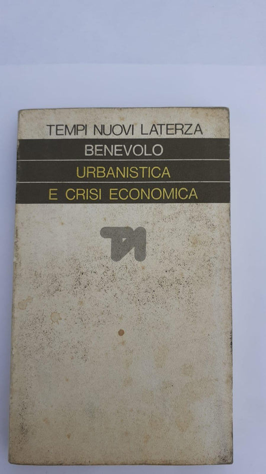 Urbanistica e crisi economica - copertina
