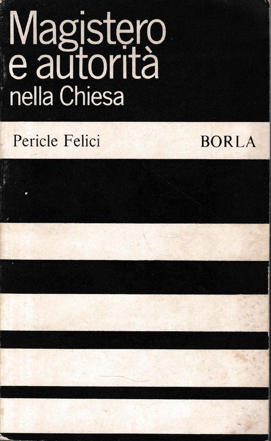Magistero e autorità nella Chiesa - copertina