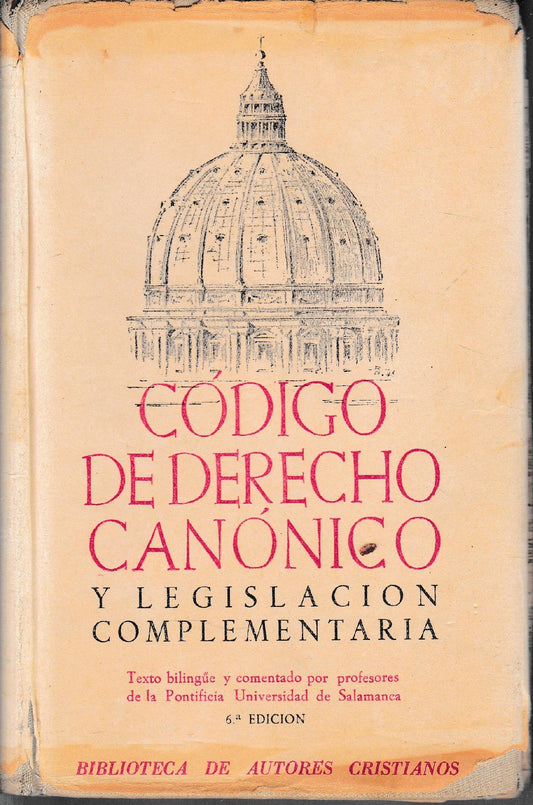 Còdigo de derecho canonico y legislacion complementaria. Texto Latino y versiòn Catalana. - copertina